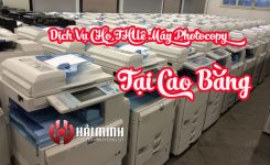 Dịch vụ cho thuê máy photocopy tại Cao Bằng