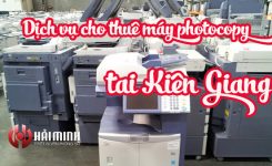 Dịch vụ cho thuê máy photocopy giá rẻ tại Kiên Giang